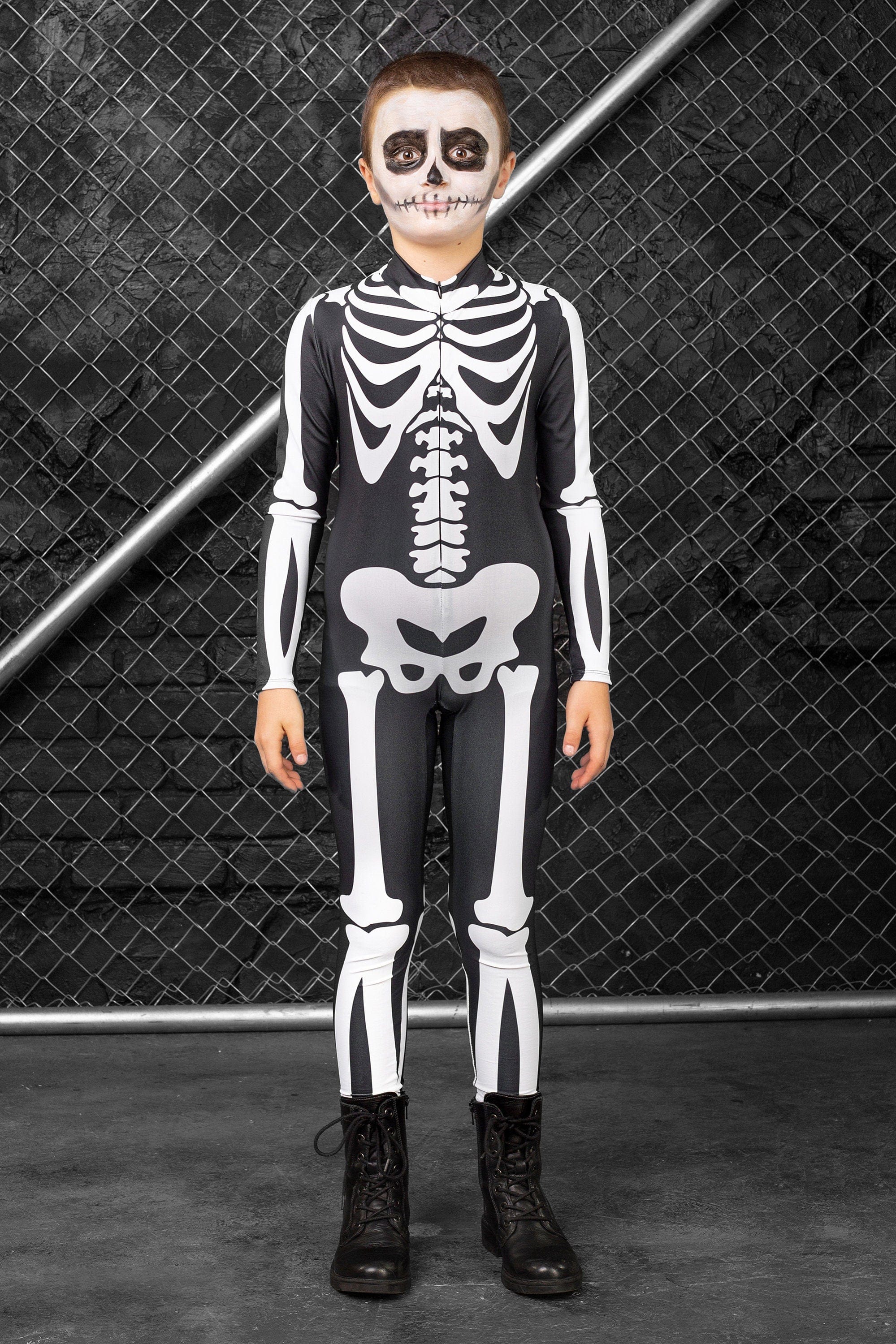 Boys Bossy Skeleton Costume