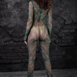 Sultry Serpent Mesh Costume
