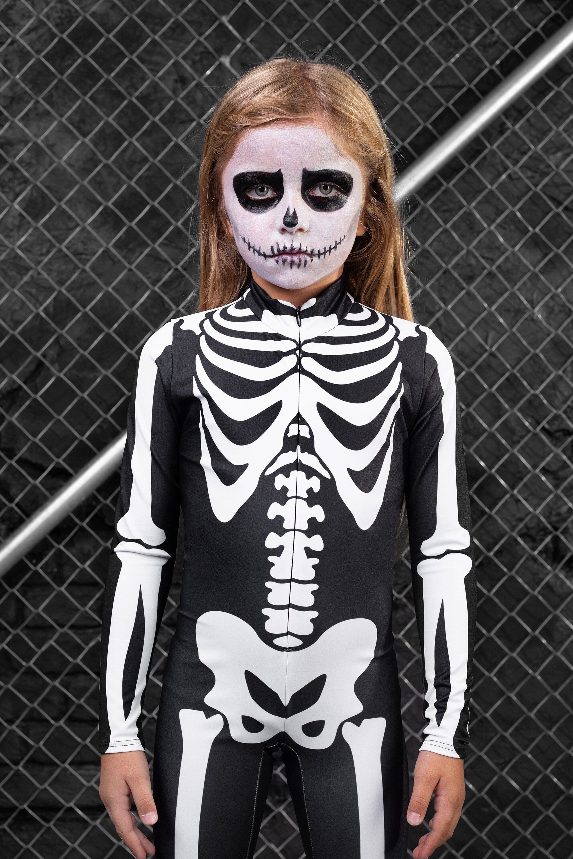 Girls Skeleton Costume