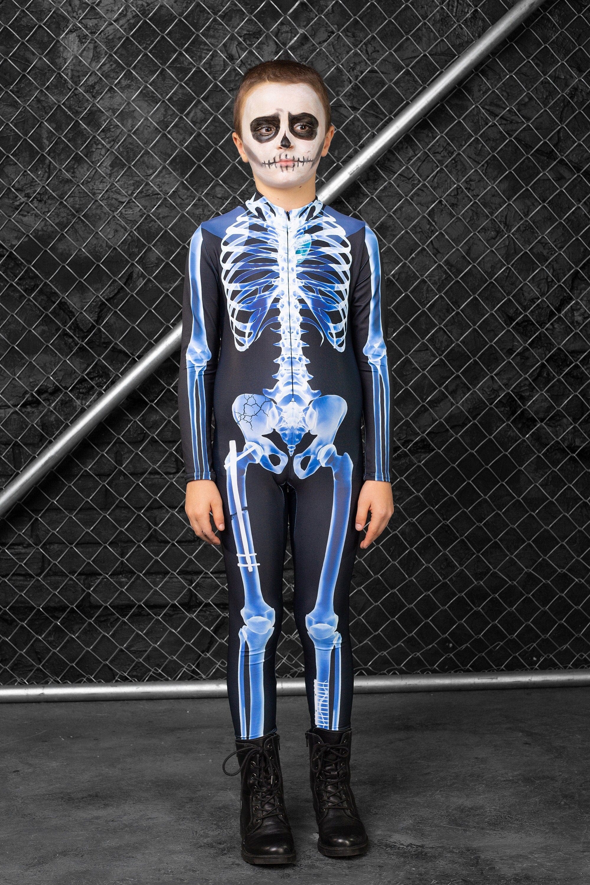 Boys X-Ray Skeleton FZ Costume