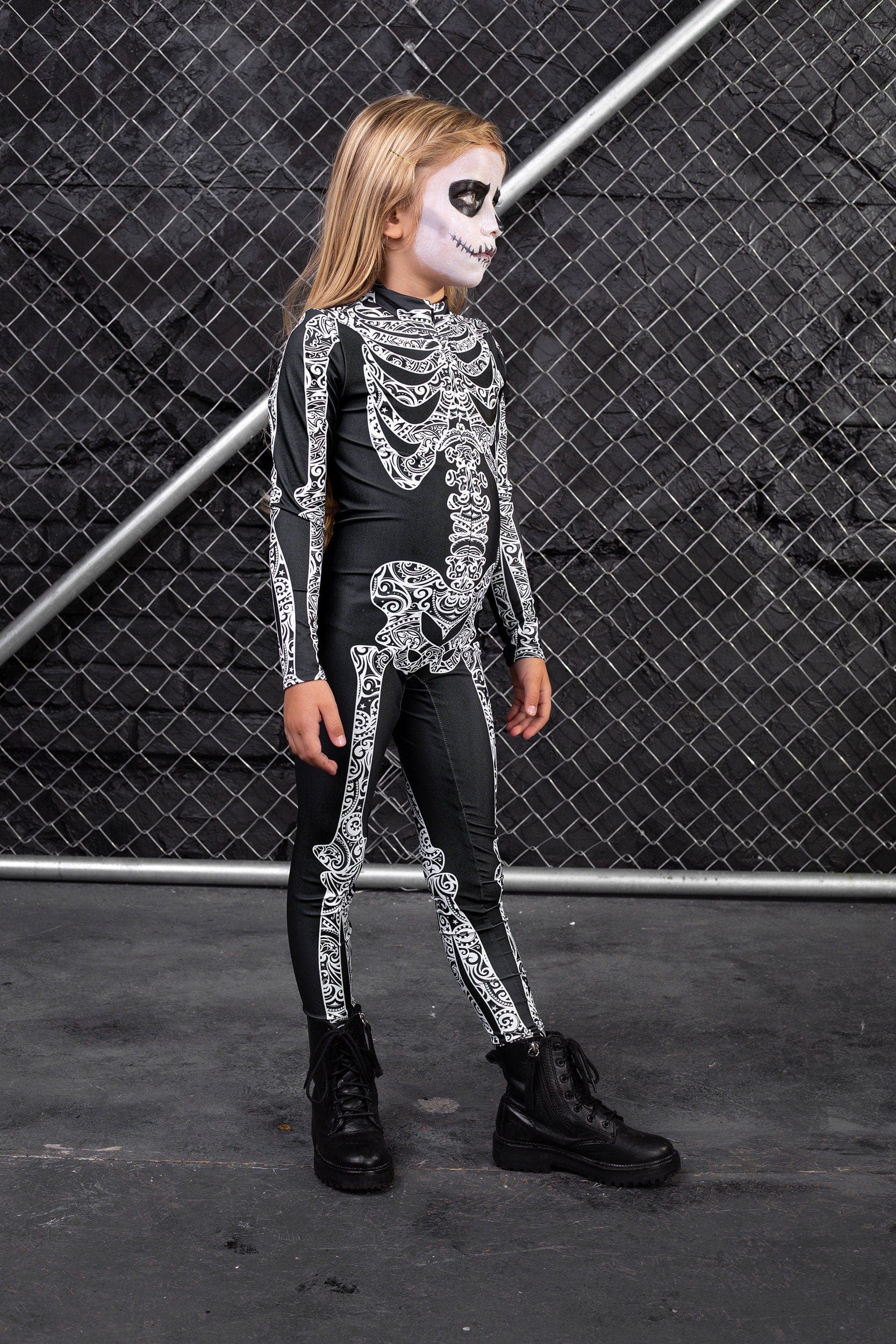 Girls Sugar Skeleton Costume
