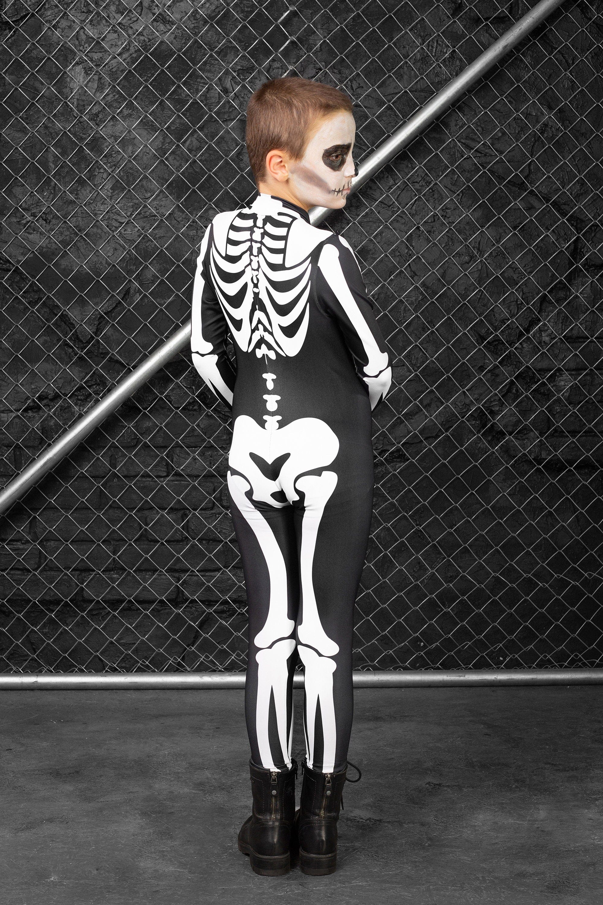 Boys Bossy Skeleton Costume