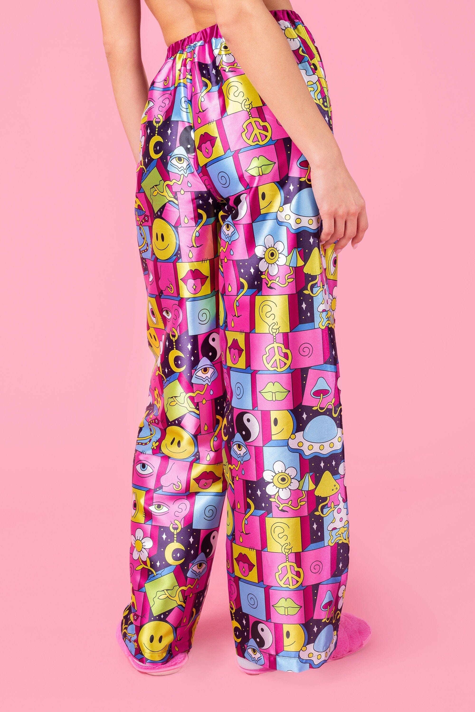 Spaced Out Slippy PJ Pants