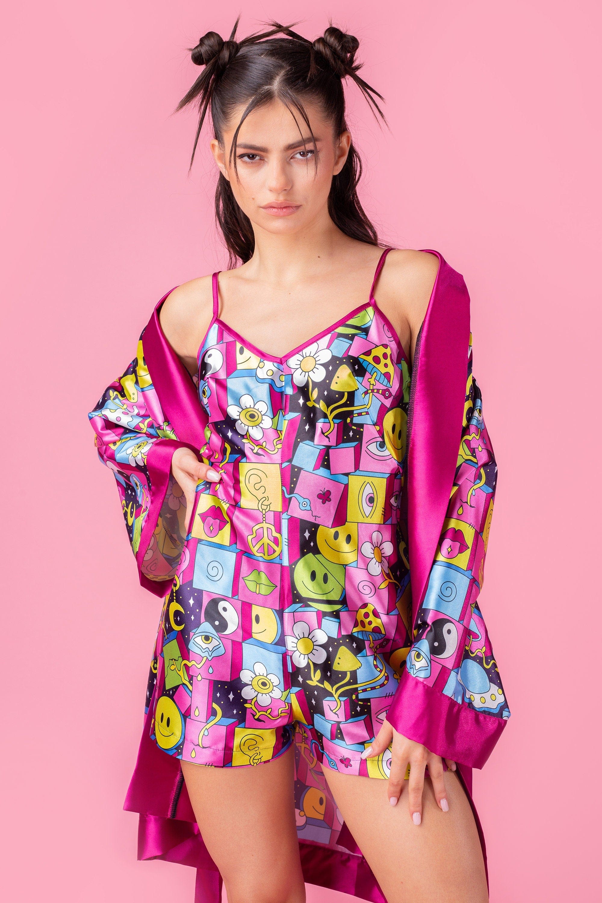 Spaced Out Slippy Playsuit
